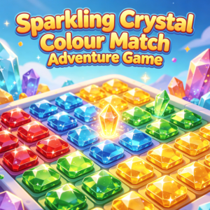 Sparkling Crystal Colour Match Adventure Game