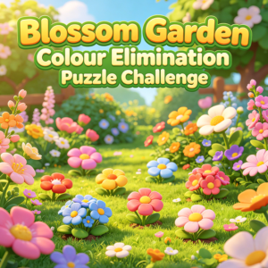 Blossom Garden Colour Elimination Puzzle Challenge