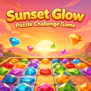 Sunset Glow Puzzle Challenge Game