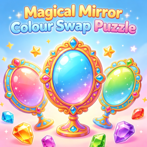 Magical Mirror Colour Swap Puzzle