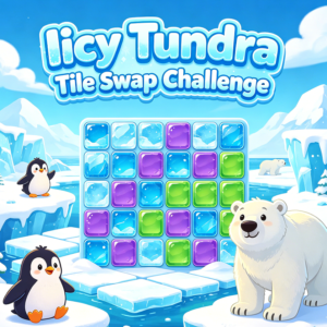 Icy Tundra Tile Swap Challenge