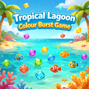 Tropical Lagoon Colour Burst Game