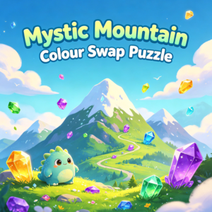 Mystic Mountain Colour Swap Puzzle