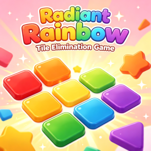 Radiant Rainbow Tile Elimination Game