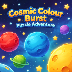 Cosmic Colour Burst Puzzle Adventure